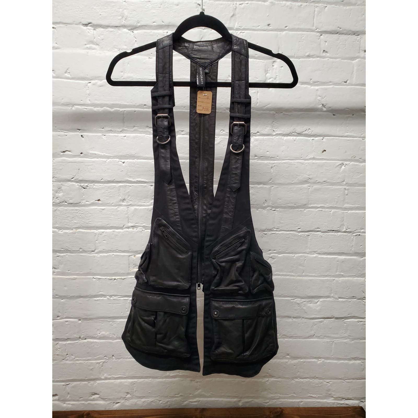 image of Skingraft Mens Leather Holster, Size XL in Black, Women's