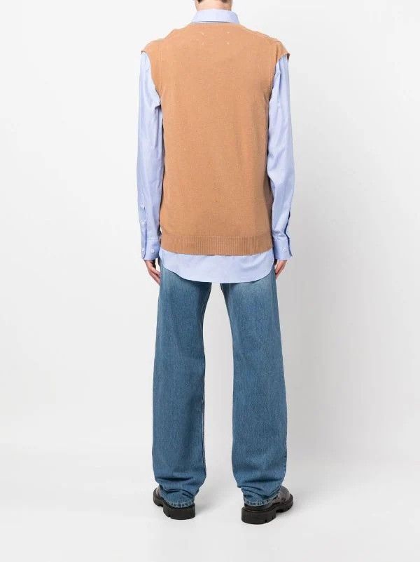 Maison Margiela NWT Fall22 Spliced Shirt Vest Size US S / EU 44-46 / 1 - 2 Thumbnail