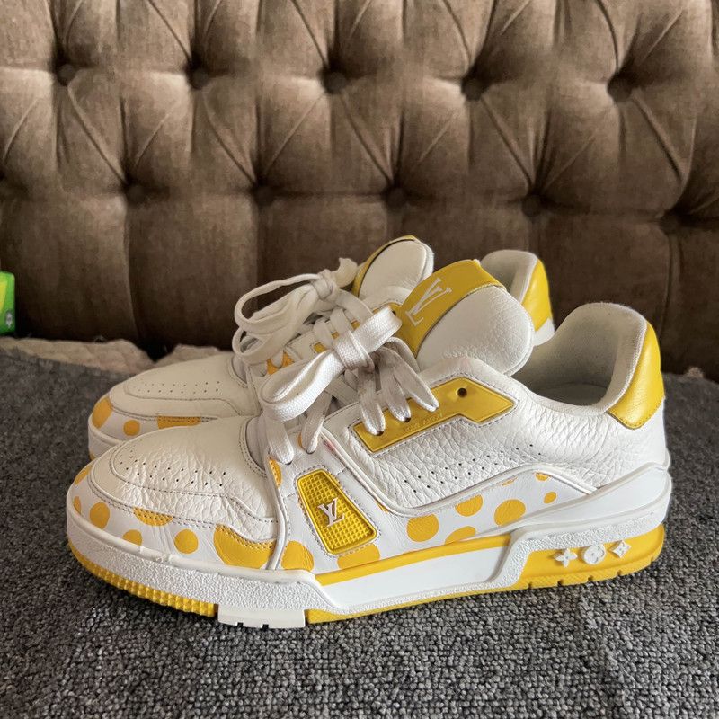 Louis Vuitton Yayoi Kusama x Louis Vuitton Low Top Trainers 0079 Size US 9.5 / EU 42-43 - 1 Thumbnail