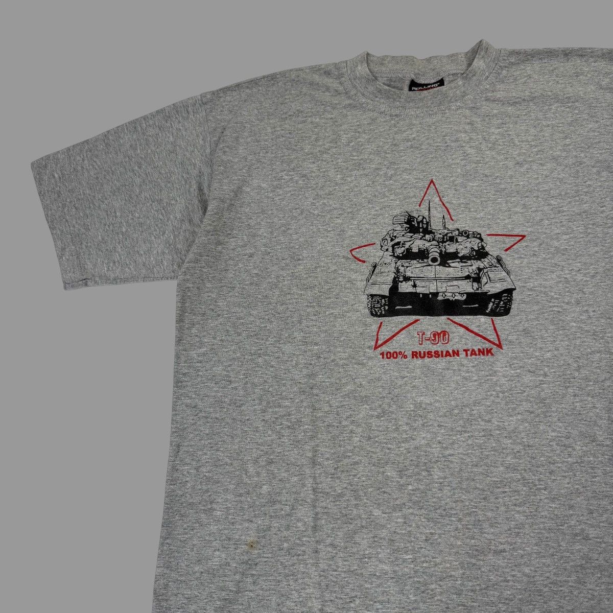 Vintage Vintage Russian tank T-shirt Size US L / EU 52-54 / 3 - 2 Thumbnail