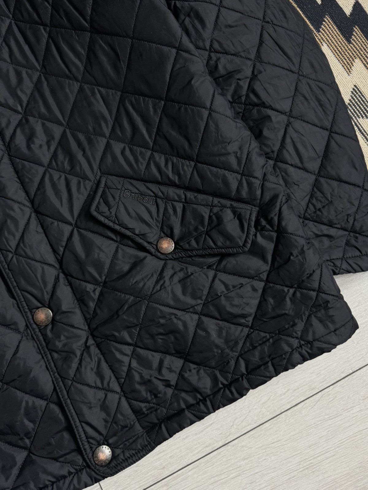 Barbour Vintage Barbour Chelsea Rib Neck Quilted Jacket Size US M / EU 48-50 / 2 - 7 Thumbnail