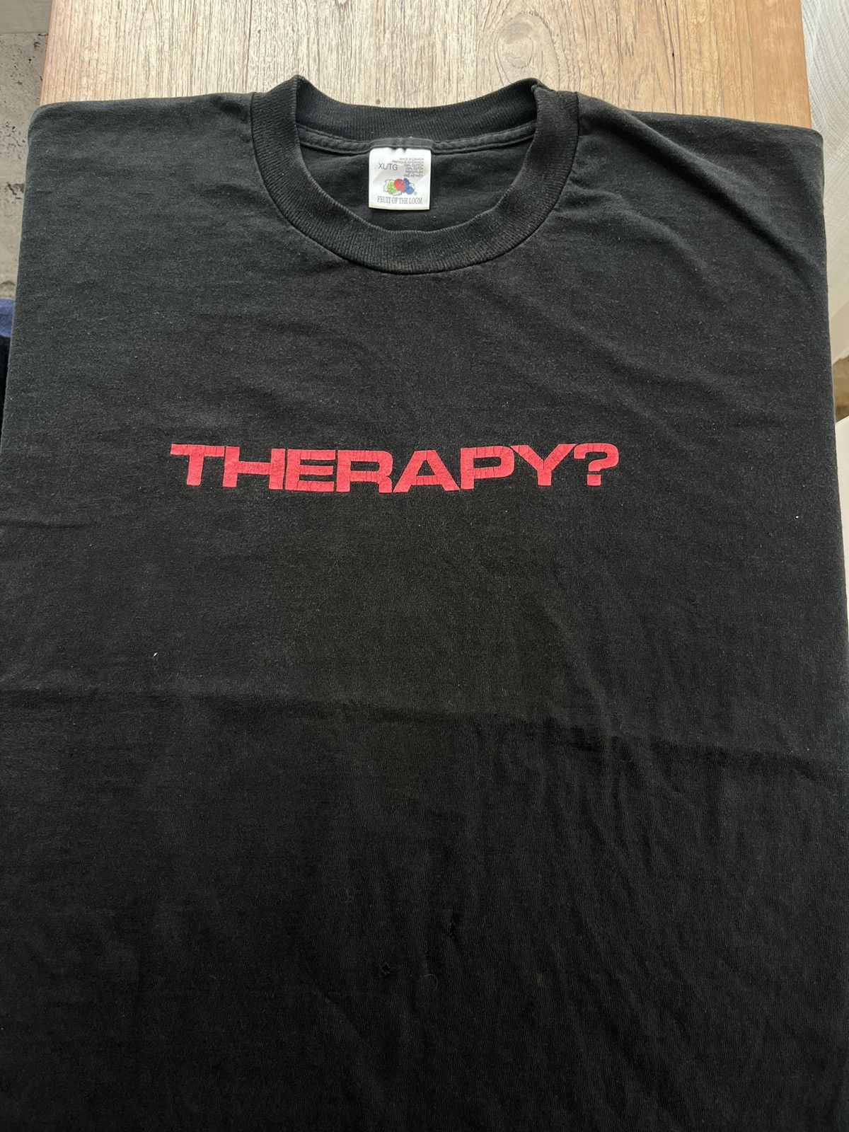 Band Tees × Vintage Vintage THERAPY? Alternative Metal Band 90’s T-shirt Size US XL / EU 56 / 4 - 4 Thumbnail