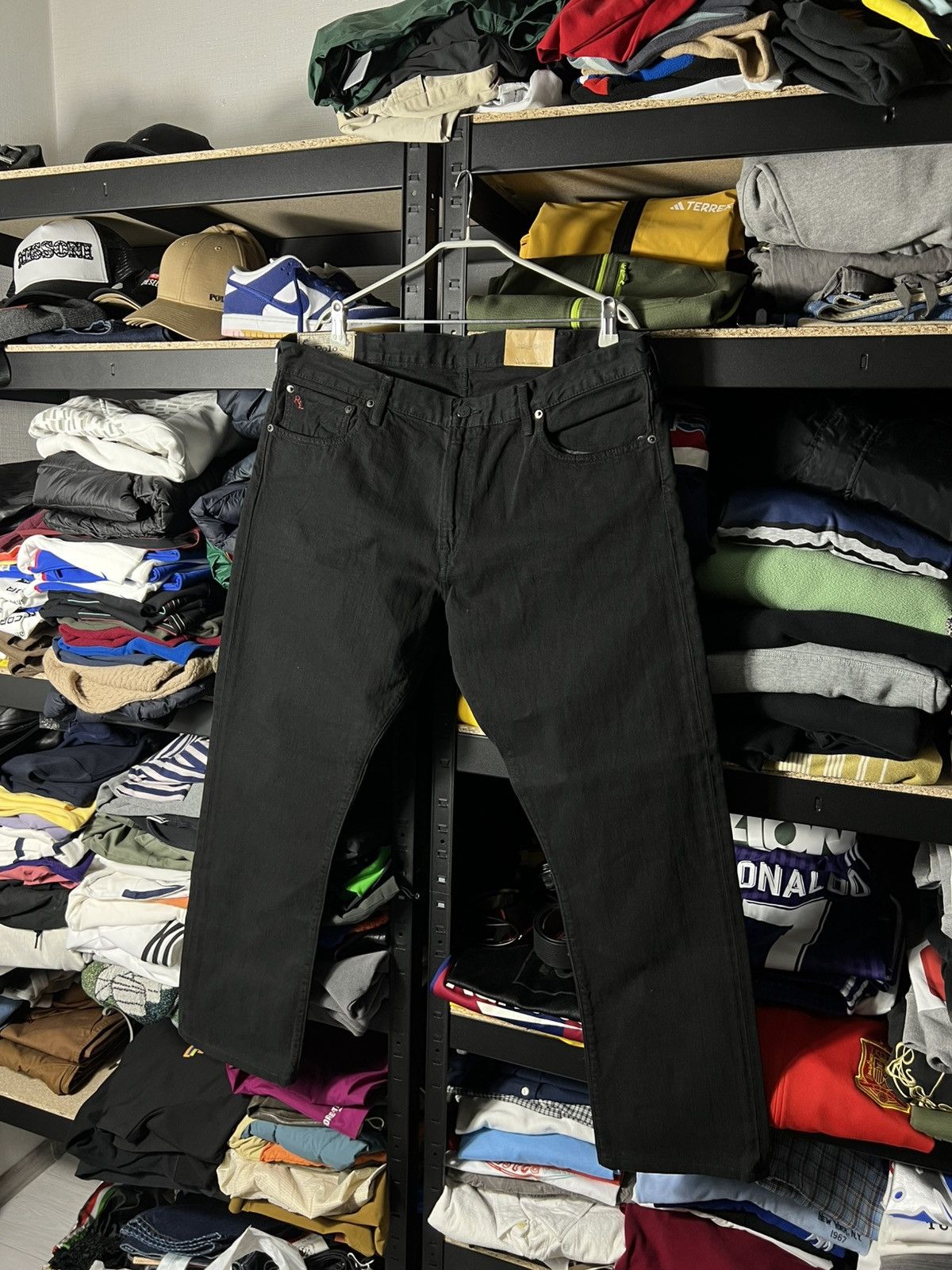 Polo Ralph Lauren NWT Polo Ralph Lauren Black Denim Jeans – Size 38 Size US 38 / EU 54 - 5 Thumbnail