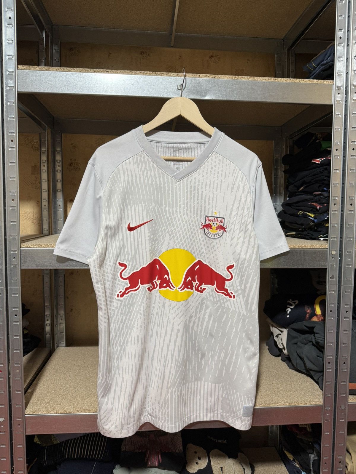 Nike × Vintage Nike Red Bull Salzburg 2023 2024 Home Football Soccer Jersey Size US XL / EU 56 / 4 - 1 Thumbnail