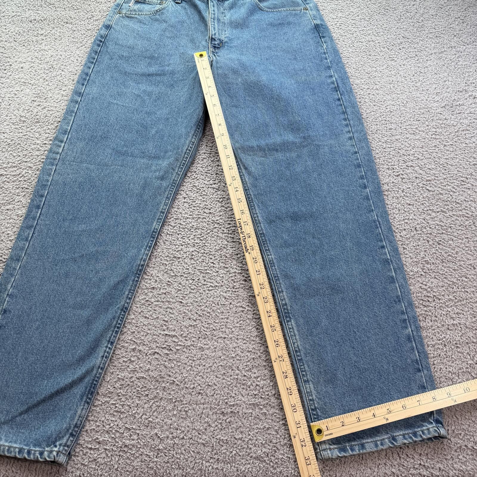 Carhartt Carhartt B17 STW Relaxed Fit Jeans Light Wash Denim 38x32 Size US 38 / EU 54 - 3 Thumbnail