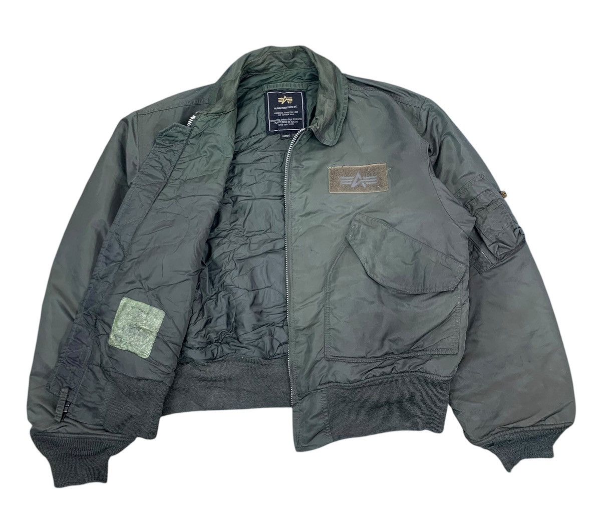 Alpha Industries VINTAGE ALPHA INDUSTRIES FLIGHT BOMBER JACKET Size US L / EU 52-54 / 3 - 2 Thumbnail