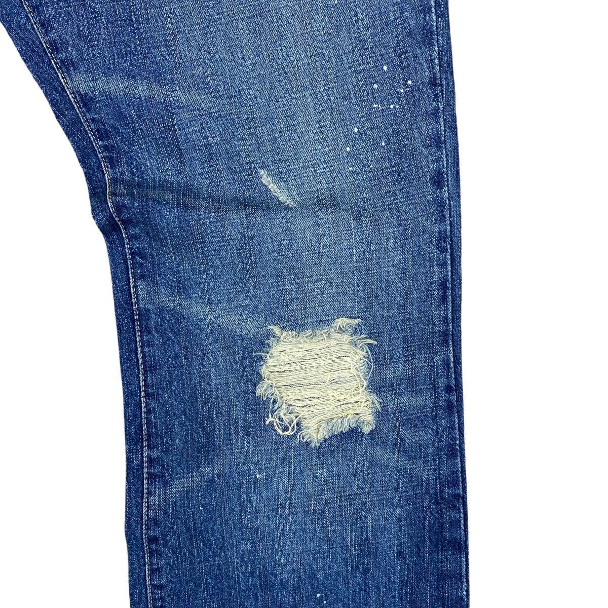 Abercrombie & Fitch Bootcut Abercrombie and Fitch Distressed Denim Jeans Size US 32 / EU 48 - 3 Thumbnail