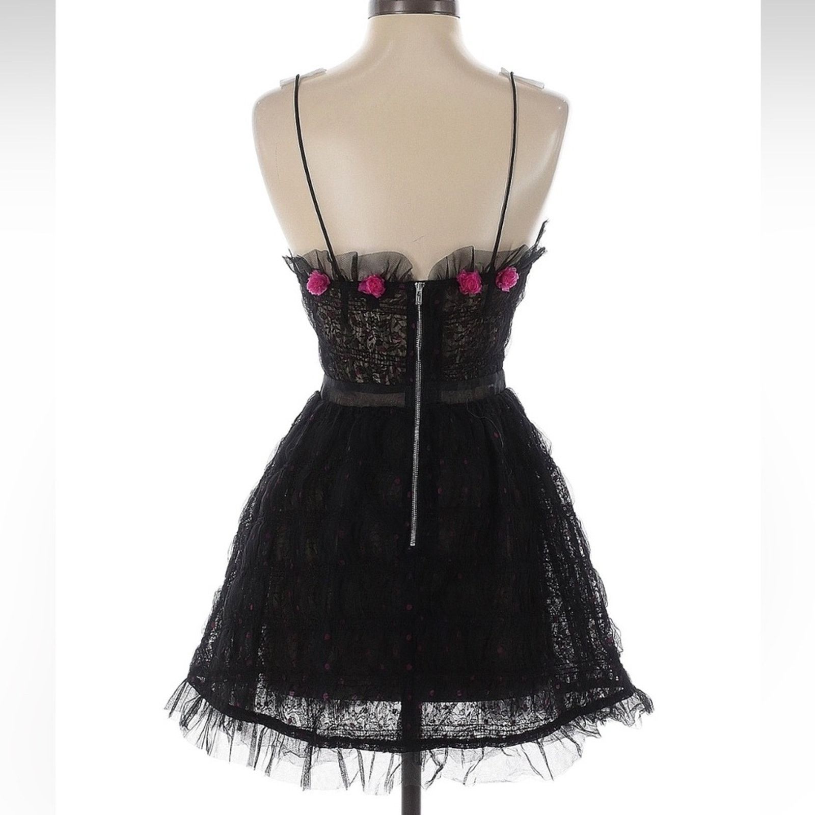 For Love & Lemons For Love & Lemons Delphina Mini Dress - Size XXS Size XXS / US 00 / IT 34 - 5 Thumbnail