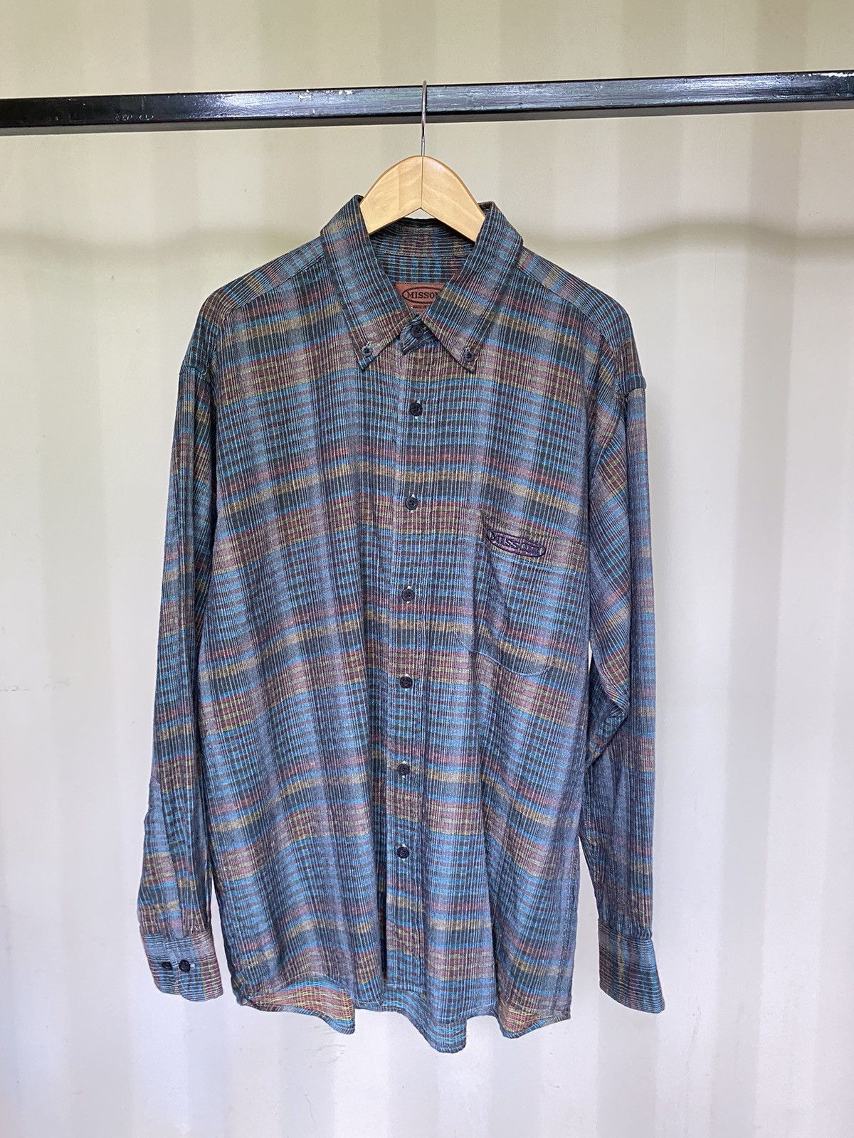 Missoni Missoni multicolor plaid shirt Size US M / EU 48-50 / 2 - 1 Thumbnail