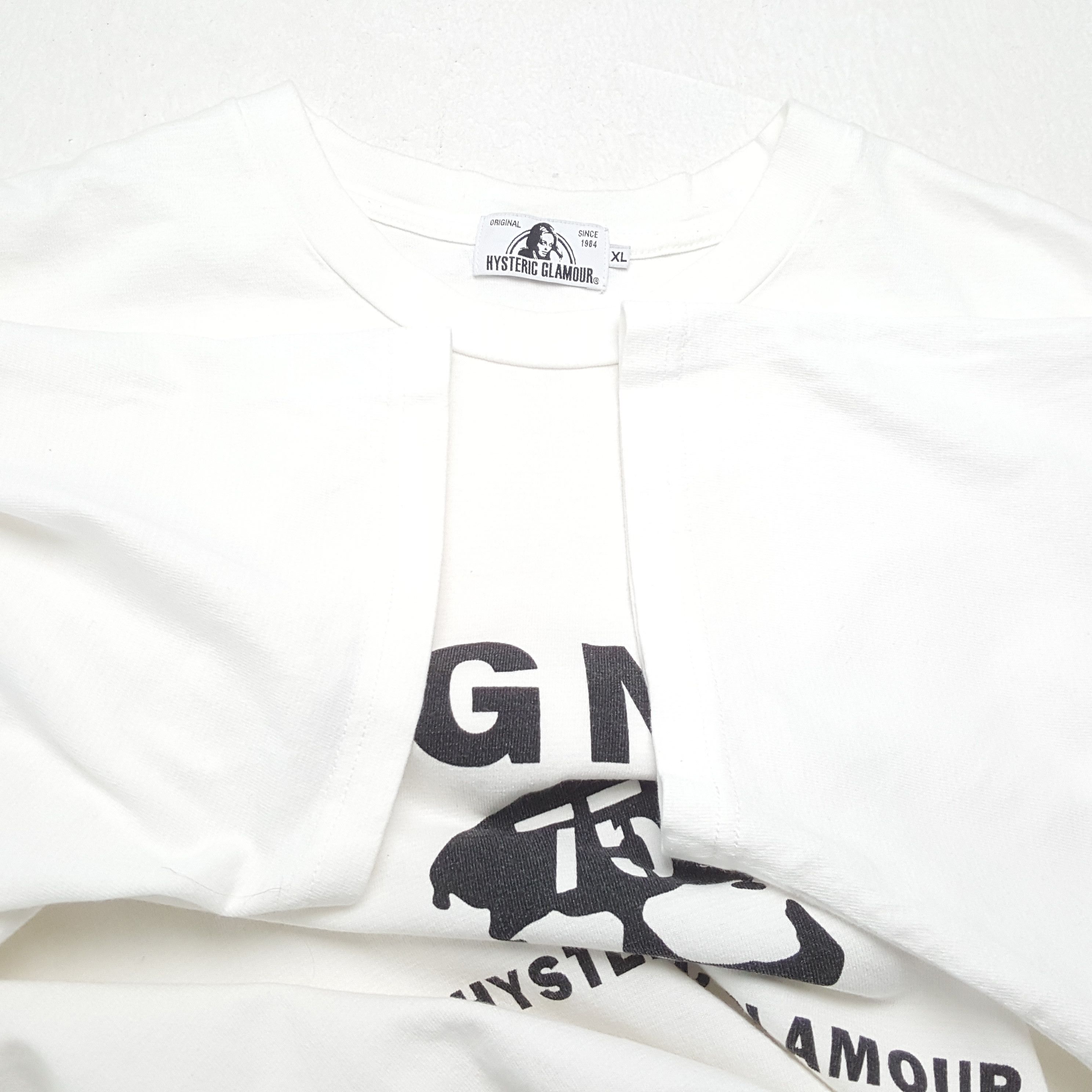 Hysteric Glamour × Japanese Brand × Vintage Vintage HYSTERIC GLAMOUR Japanese Fashion Brand T-Shirt Size US L / EU 52-54 / 3 - 6 Thumbnail