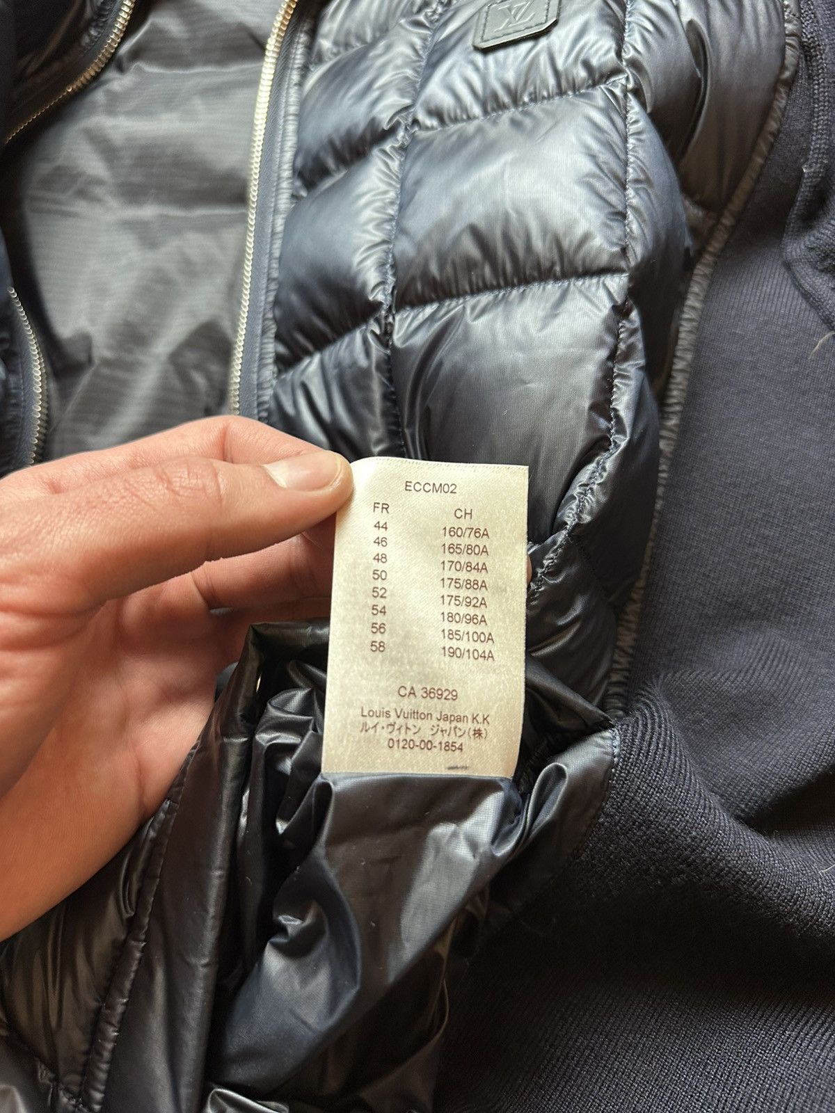 Louis Vuitton Louis Vuitton Panelled Zip Up Puffer Jacket Size US XL / EU 56 / 4 - 9 Thumbnail