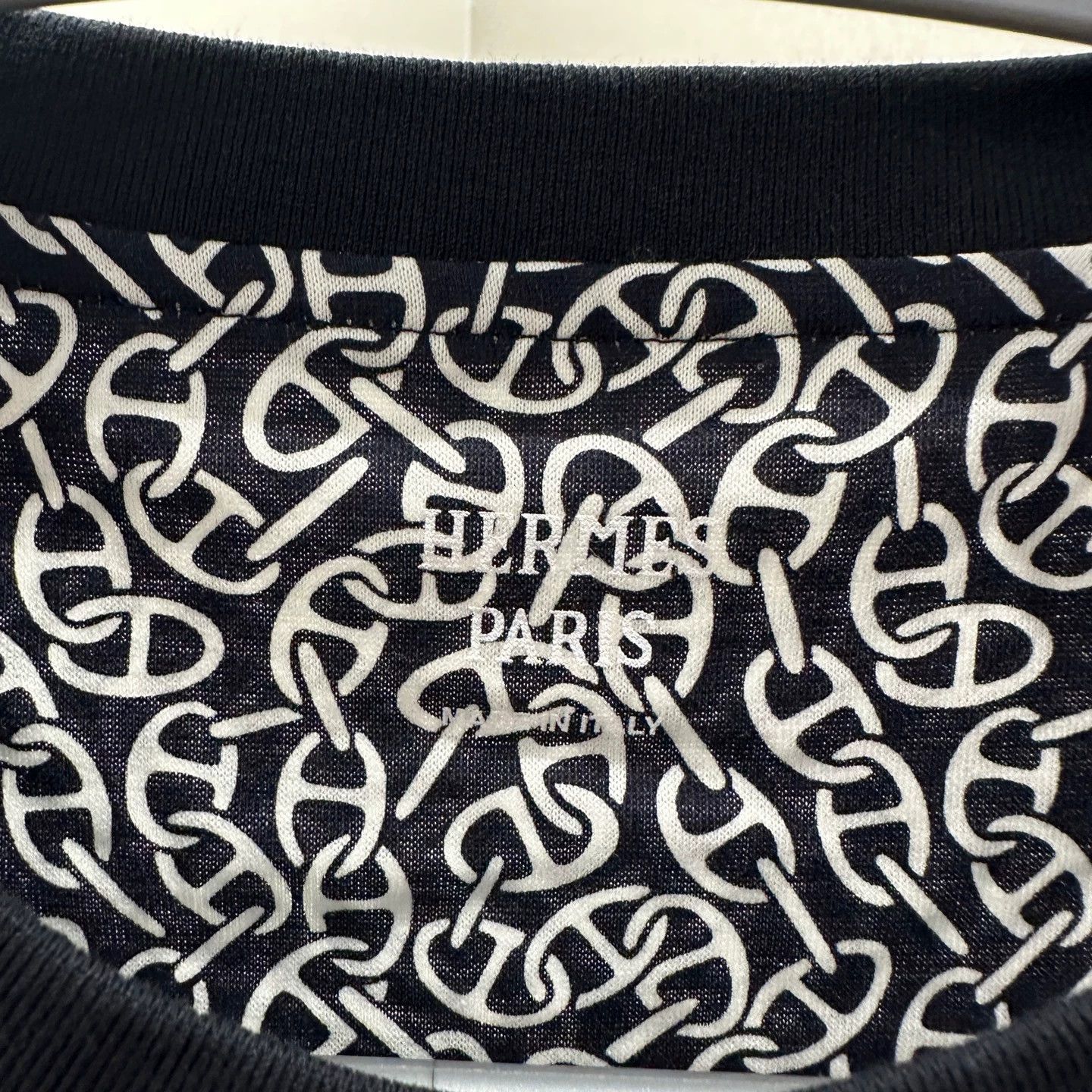 Hermes Hermes 24 allover print pig nose short tee size 44 Size L / US 10 / IT 46 - 3 Thumbnail
