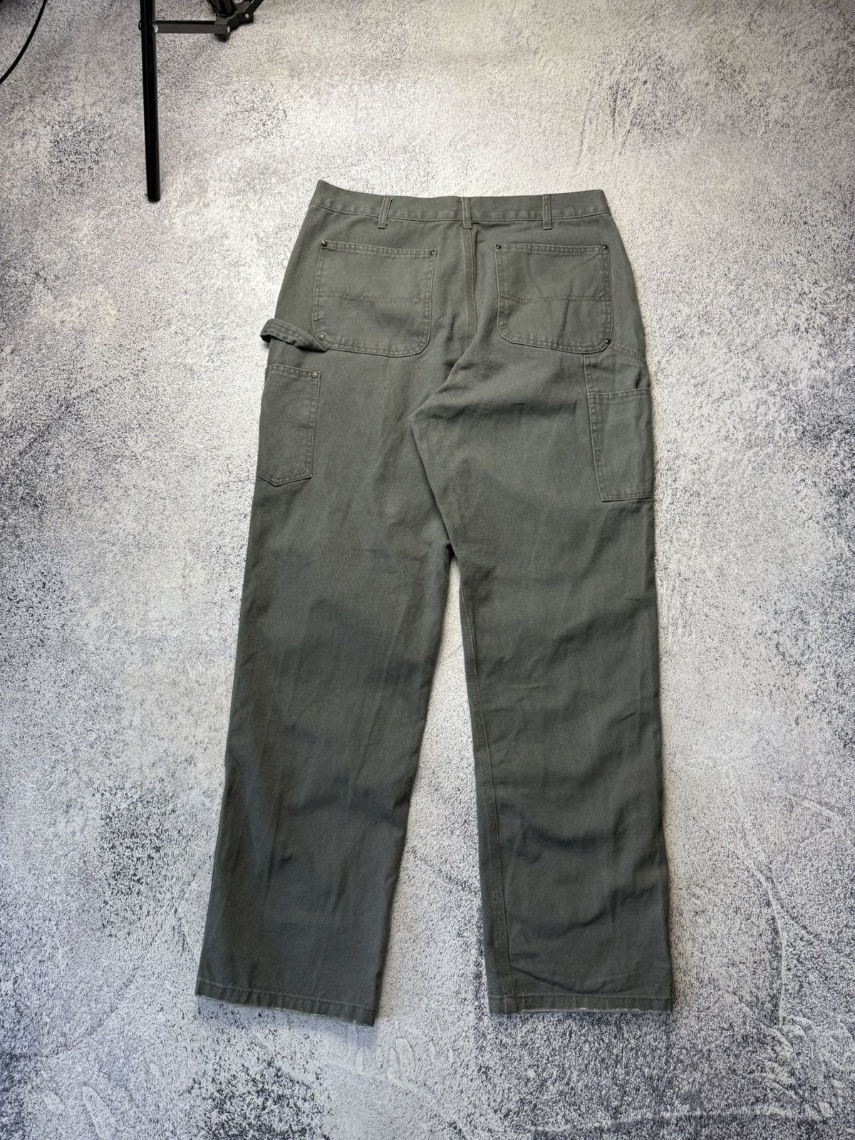 Carhartt Vintage Carhartt Double Knee Work Wear Pants Grey Sz 30 x 32 Size US 32 / EU 48 - 9 Thumbnail