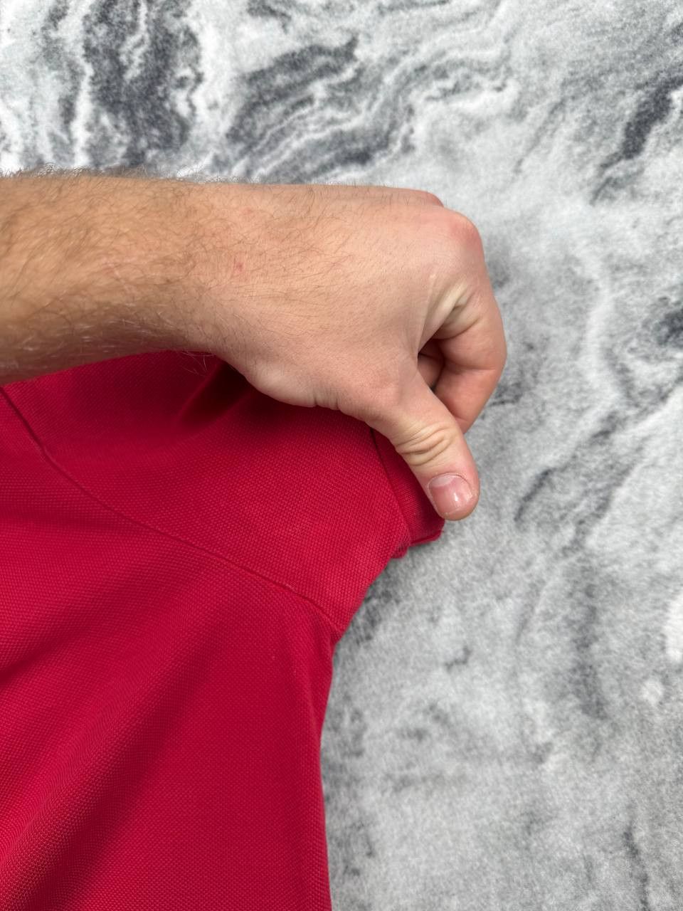 Moncler Moncler Maglia Polo Manica Corta Shirt Men L Red Size US L / EU 52-54 / 3 - 15 Thumbnail