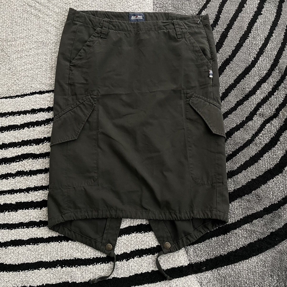 Jean Paul Gaultier JPG military cargo skirt Size 28" / US 6 / IT 42 - 1 Thumbnail