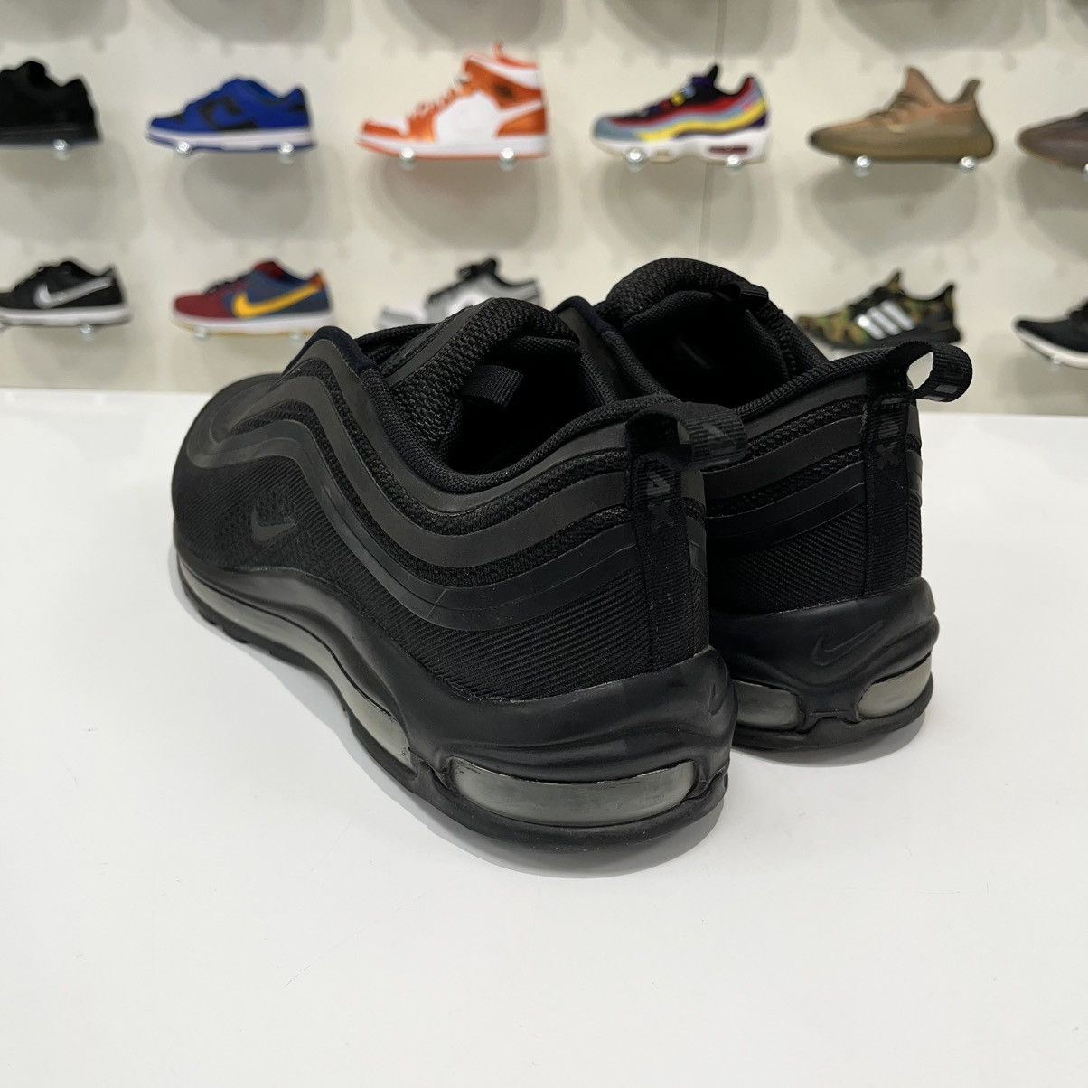Nike Nike Air Max 97 Ultra 17 Triple Black Size US 10.5 / EU 43-44 - 4 Thumbnail