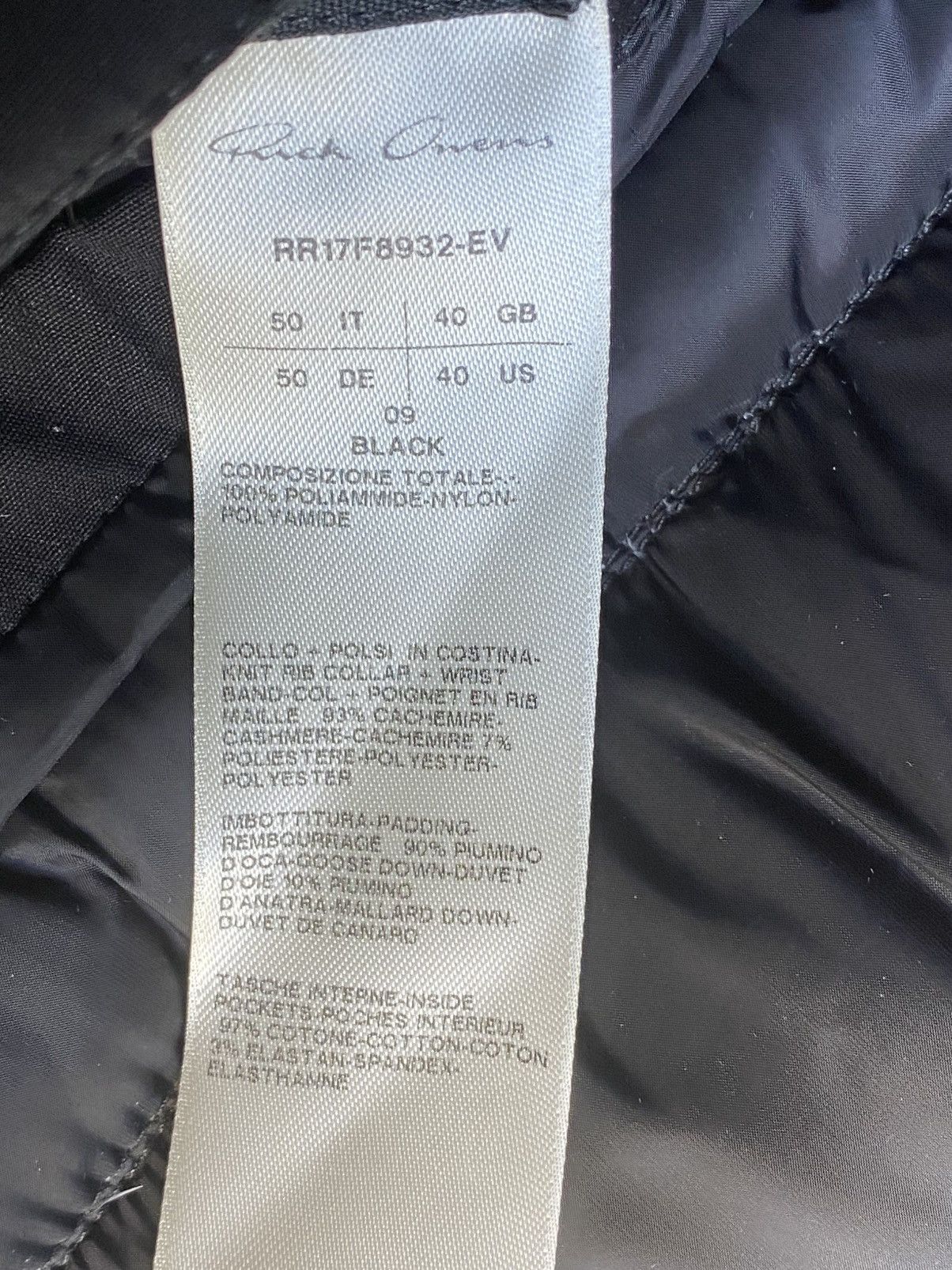 Rick Owens Rick Owens puffer Size US M / EU 48-50 / 2 - 10 Thumbnail