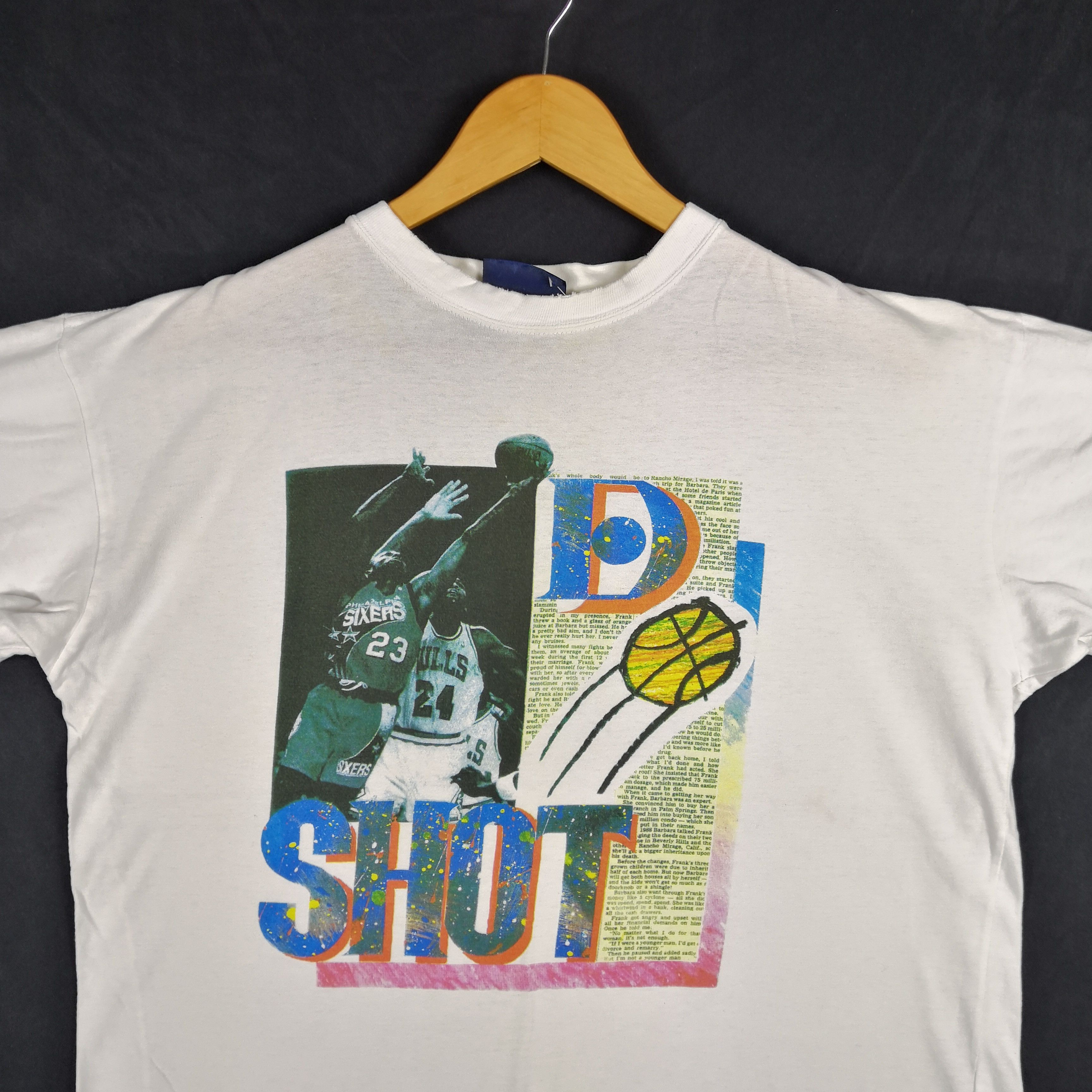 Japanese Brand Vintage 90s Shot T-Shirt Flying Tiger Jordan NBA MLB Tees Size US XL / EU 56 / 4 - 2 Thumbnail