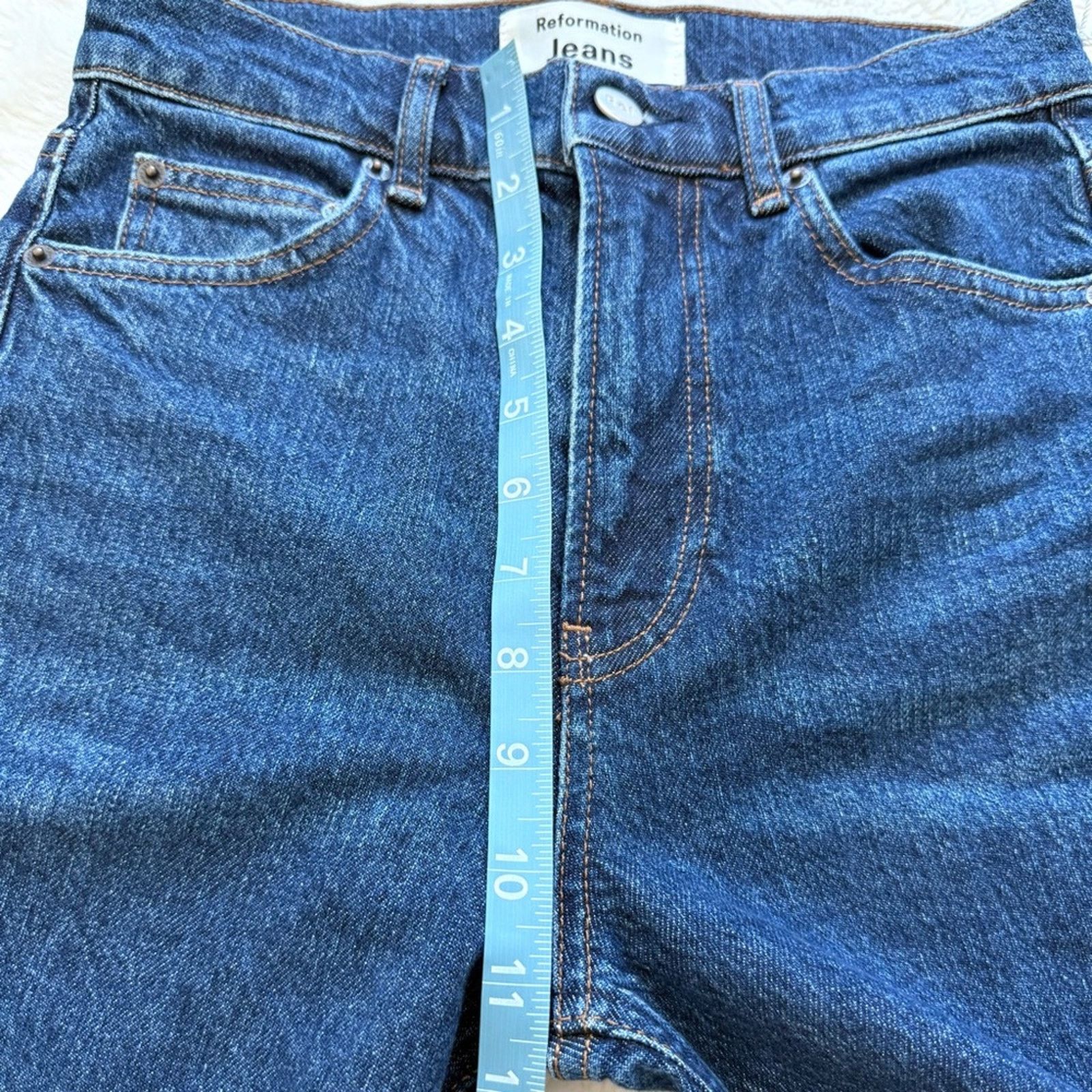 Reformation NWT!!! Reformation women jeans size 24 Size 24" / US 00 / IT 34 - 6 Thumbnail
