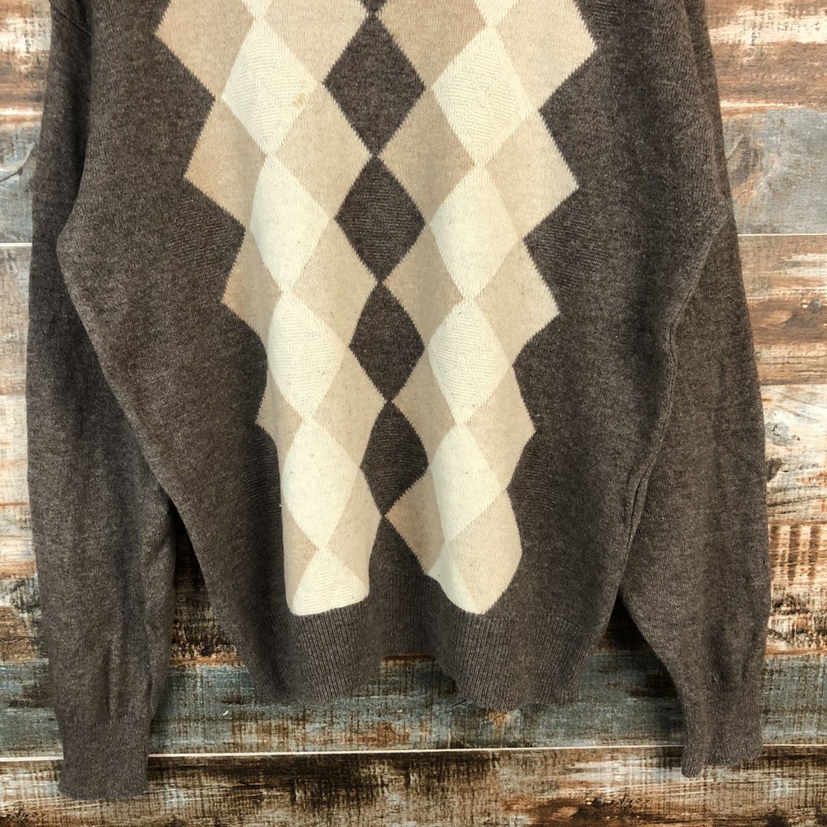 Homespun Knitwear Aspetiva Brown vintage Knitwear #A2199 Size US L / EU 52-54 / 3 - 6 Thumbnail