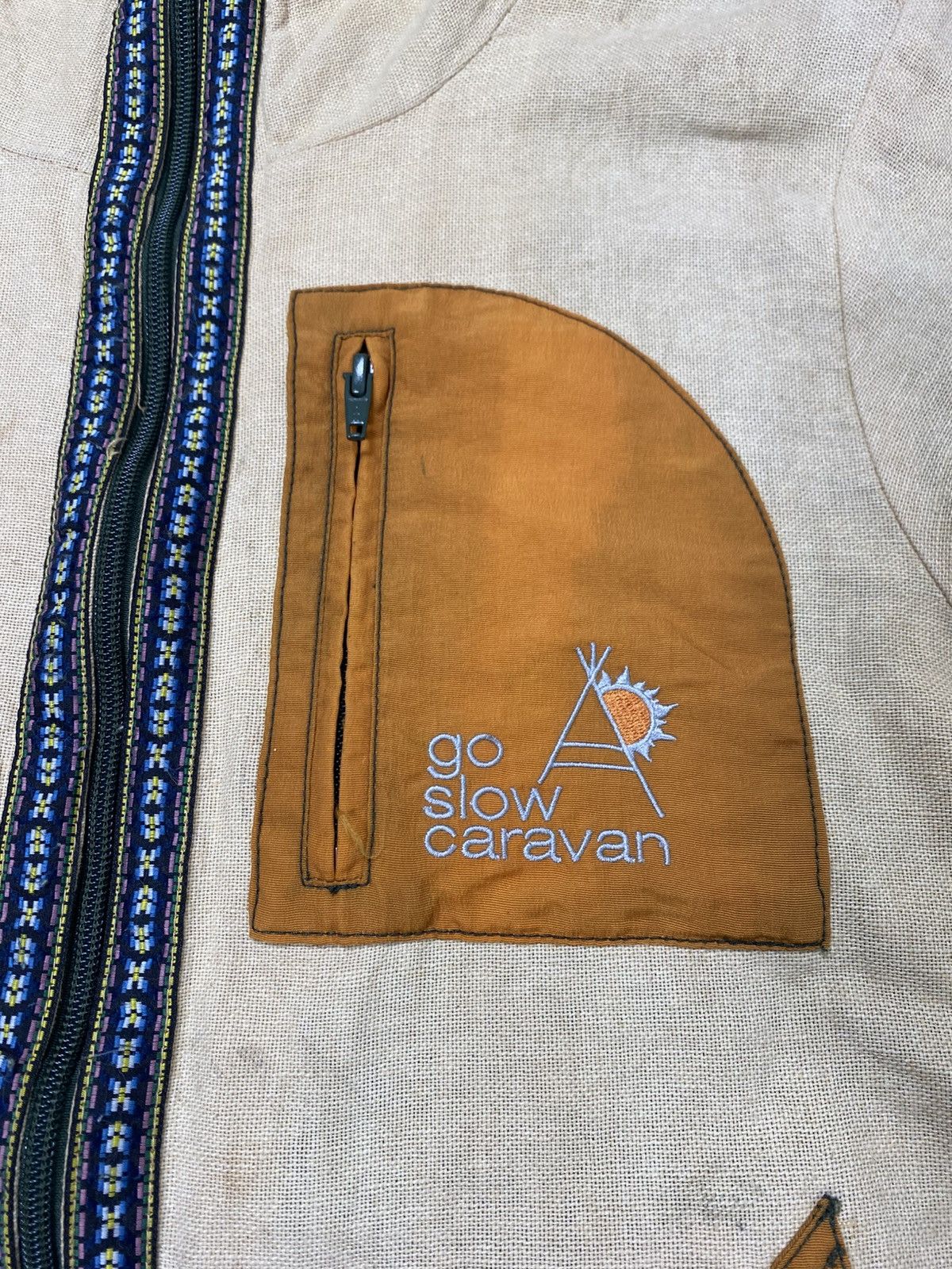 go slow caravan Rare Go Slow Caravan Full Zipper Hoodie Jacket Size US M / EU 48-50 / 2 - 9 Thumbnail