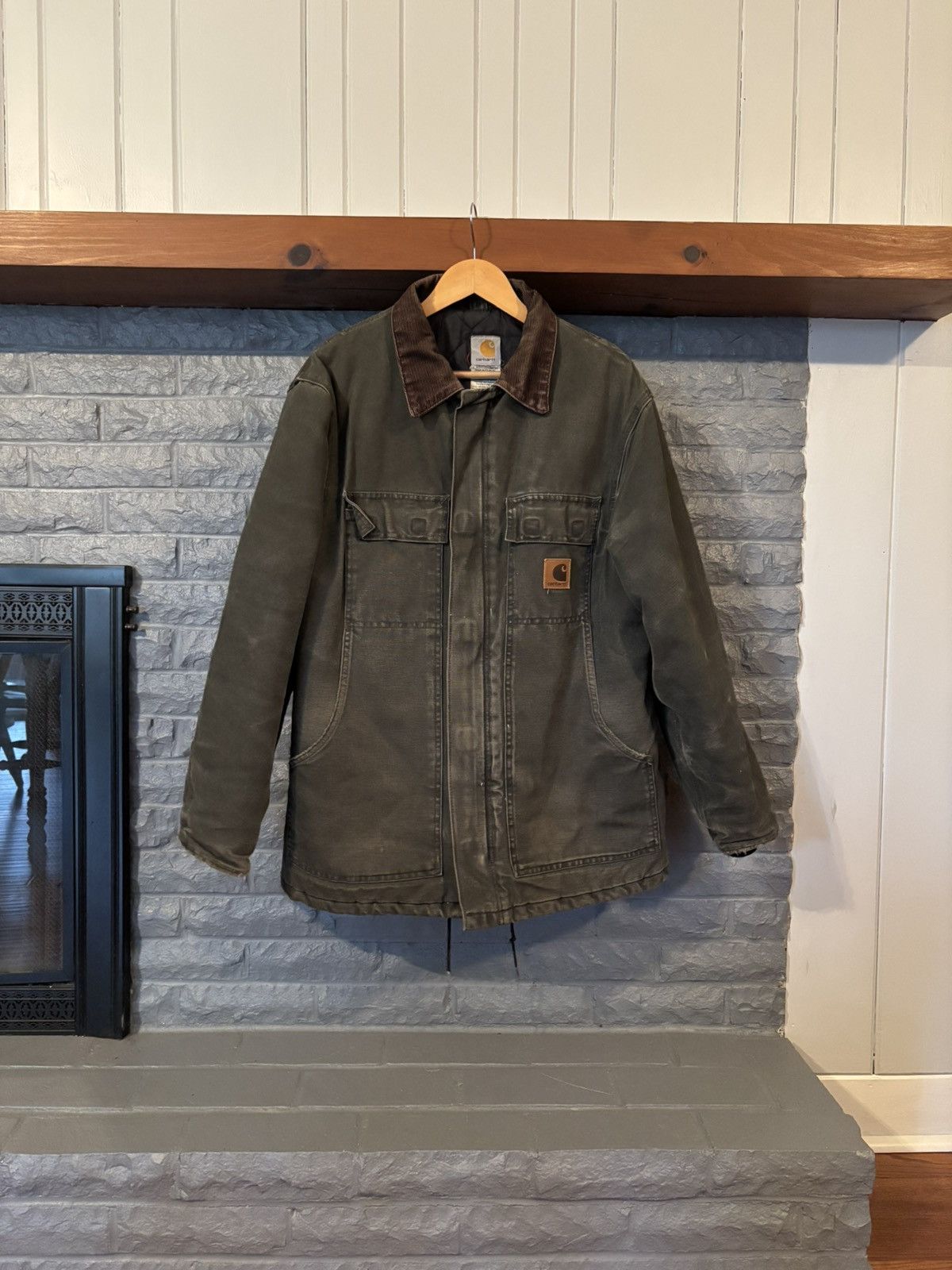 Carhartt Moss Green Artic Coat Green Carhartt Jacket C26 MOS Medium Size US M / EU 48-50 / 2 - 1 Thumbnail