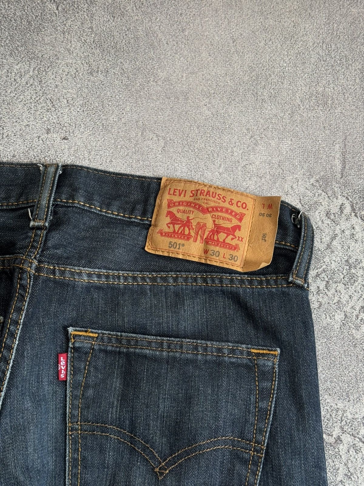 Levi's Levi’s 30/30 510 dark blue denim pants jeans trousers casual Size US 30 / EU 46 - 4 Thumbnail