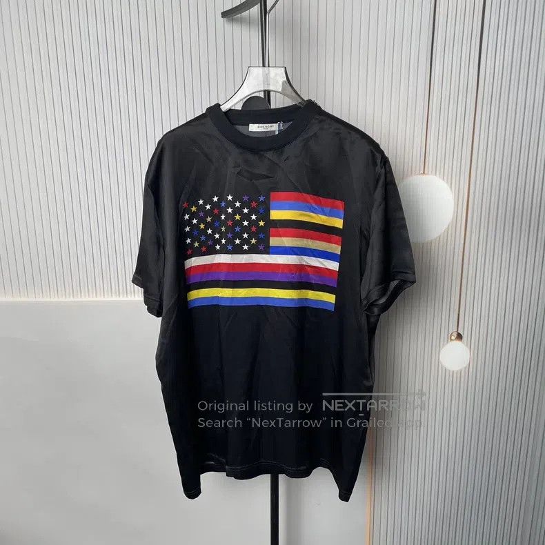 Givenchy Givenchy Silk Short Sleeve Shirt (Black) Size US S / EU 44-46 / 1 - 1 Thumbnail