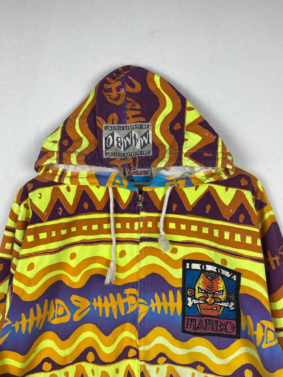 Mambo vintage mambo all over print light jacket nice design Size US M / EU 48-50 / 2 - 2 Thumbnail
