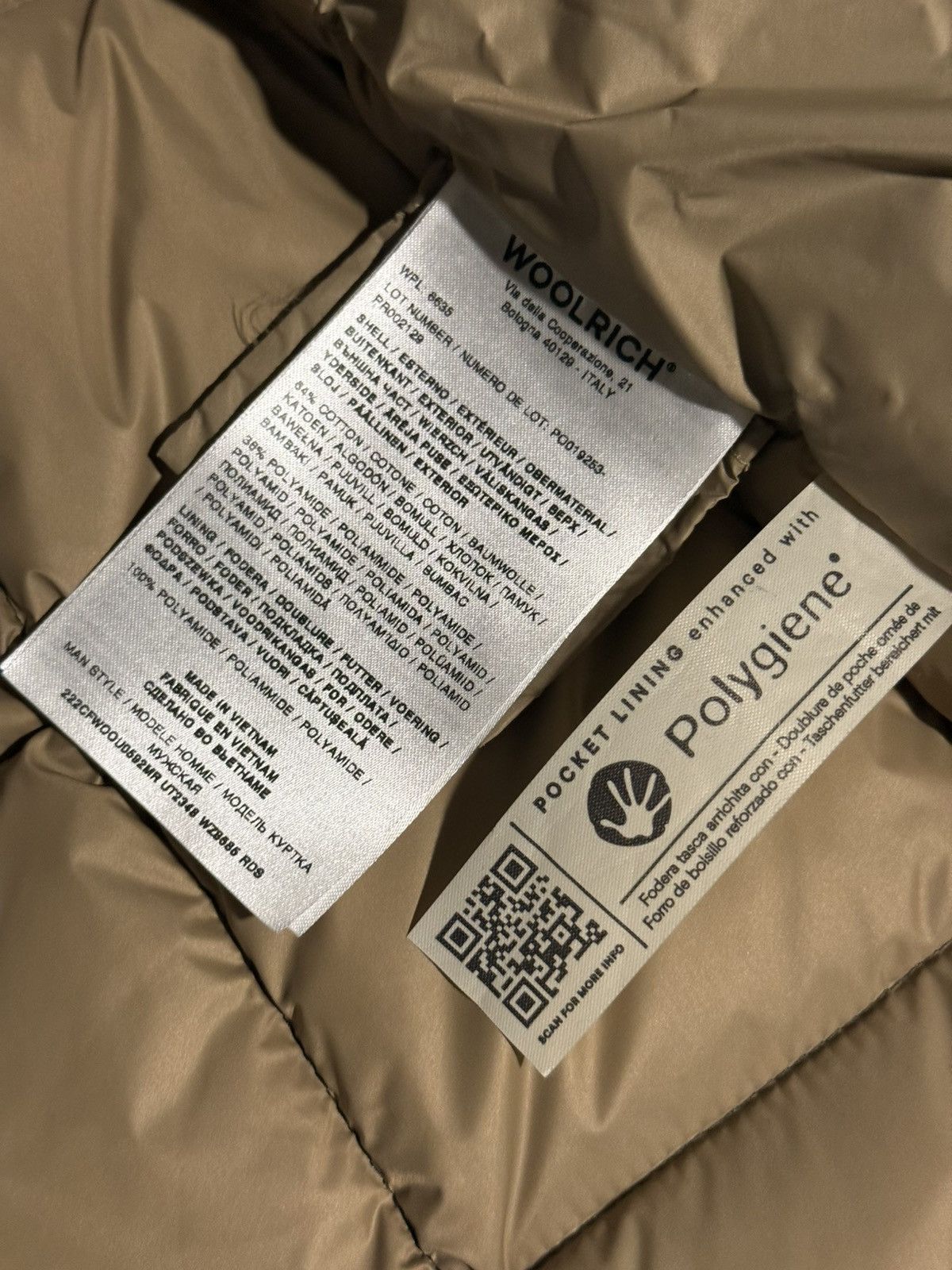 Woolrich Woolen Mills Woolrich Down Jacket with Cream Collar Size US M / EU 48-50 / 2 - 4 Thumbnail