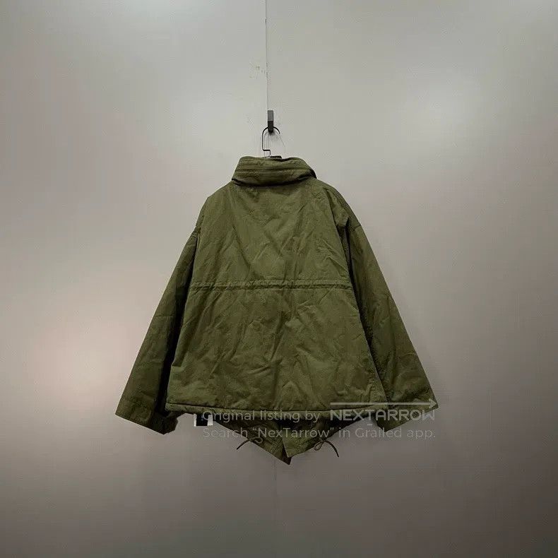 Balenciaga Army green design sense jacket