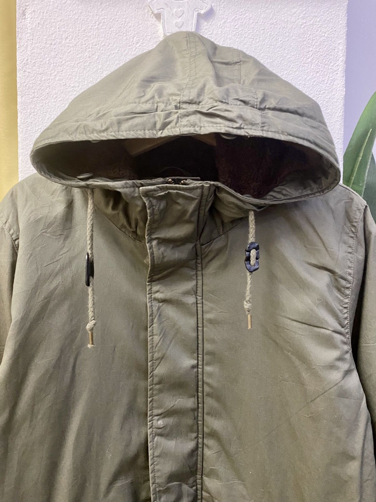 Japanese Brand × Vintage Vintage Military Style Back Number Fishtail Parka Size US M / EU 48-50 / 2 - 6 Thumbnail