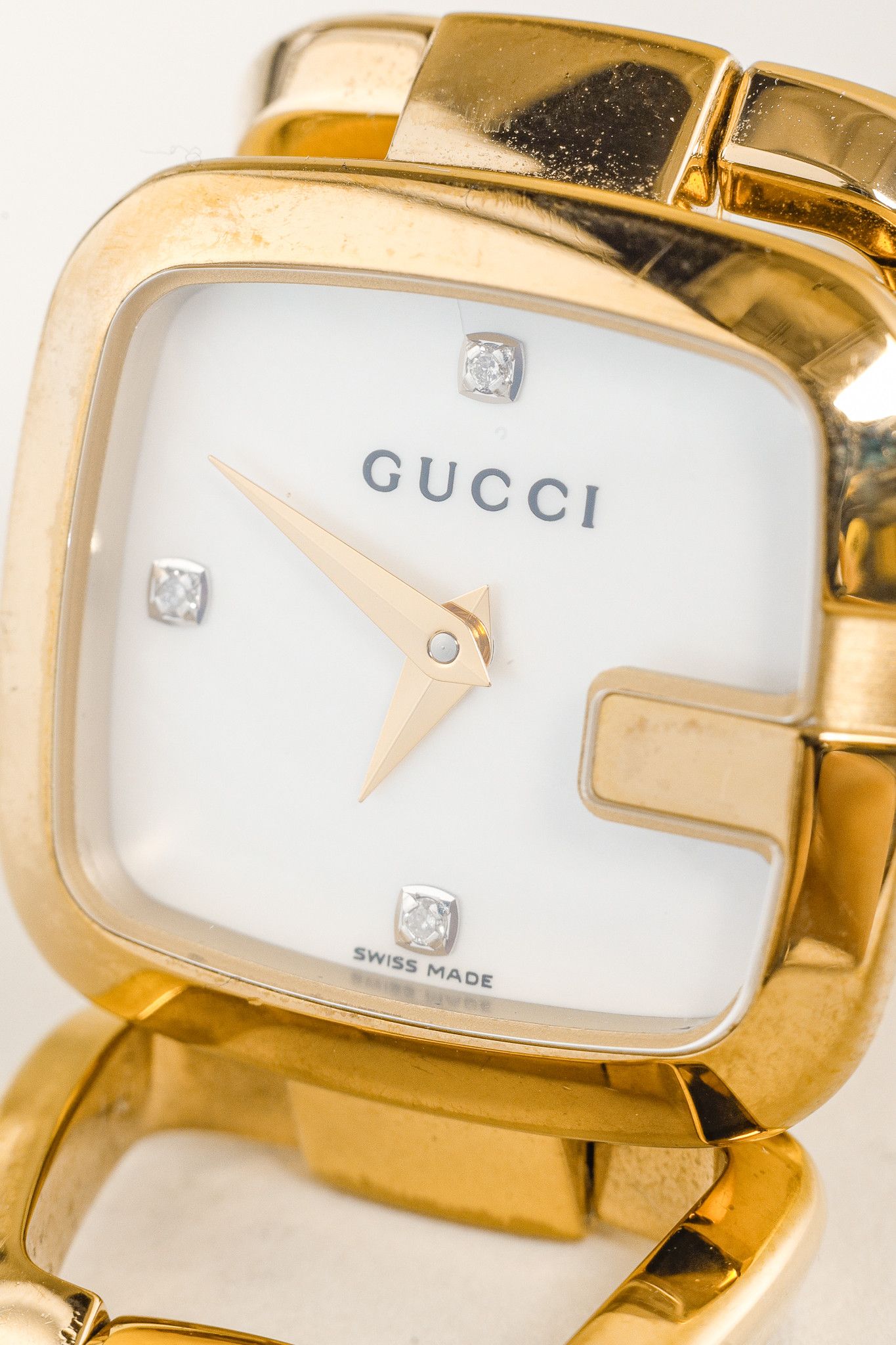 Gucci Gucci 125.5 G Gold-Tone Bracelet Watch Size ONE SIZE - 2 Thumbnail