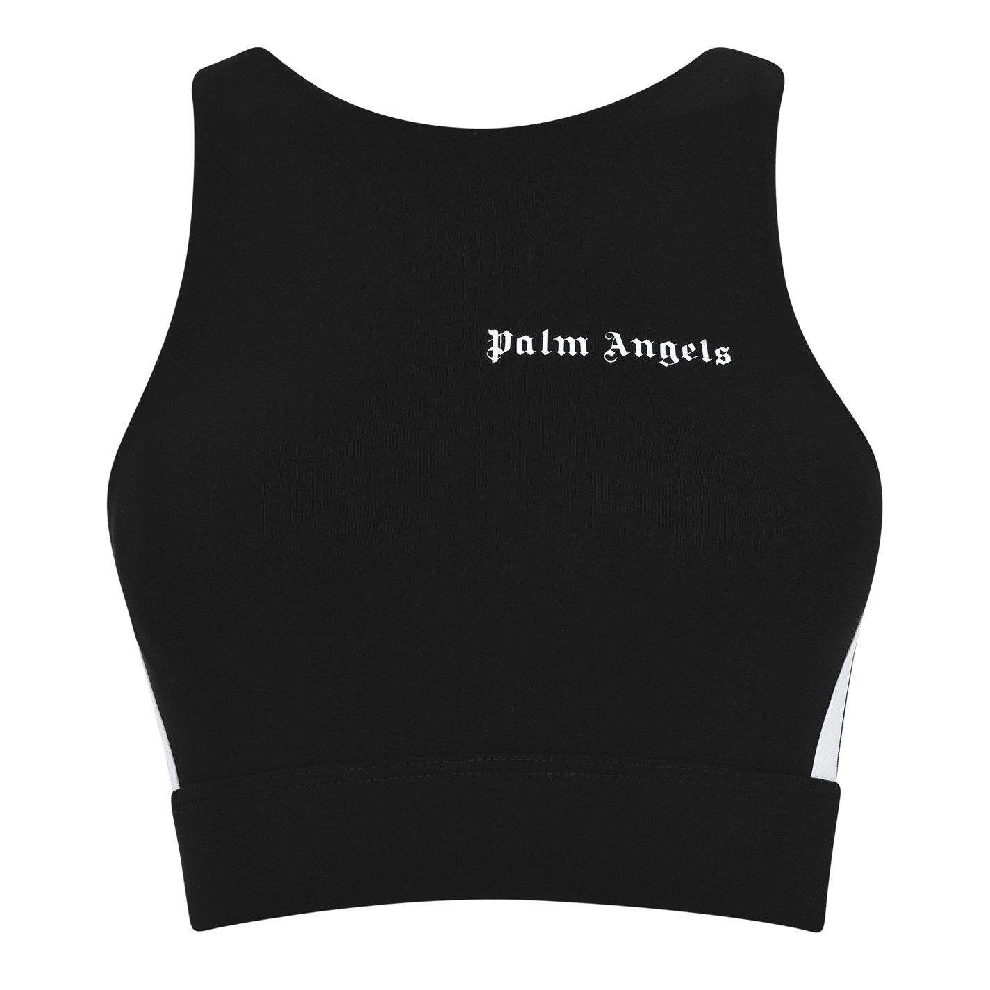 Palm Angels o1g2r1mq0325 Crop Top in Black Size XXS / US 00 / IT 34 - 1 Thumbnail