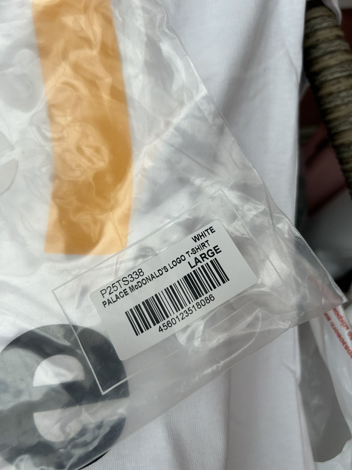 Palace Palace McDonald’s Logo Tee In Size L White Size US L / EU 52-54 / 3 - 9 Thumbnail