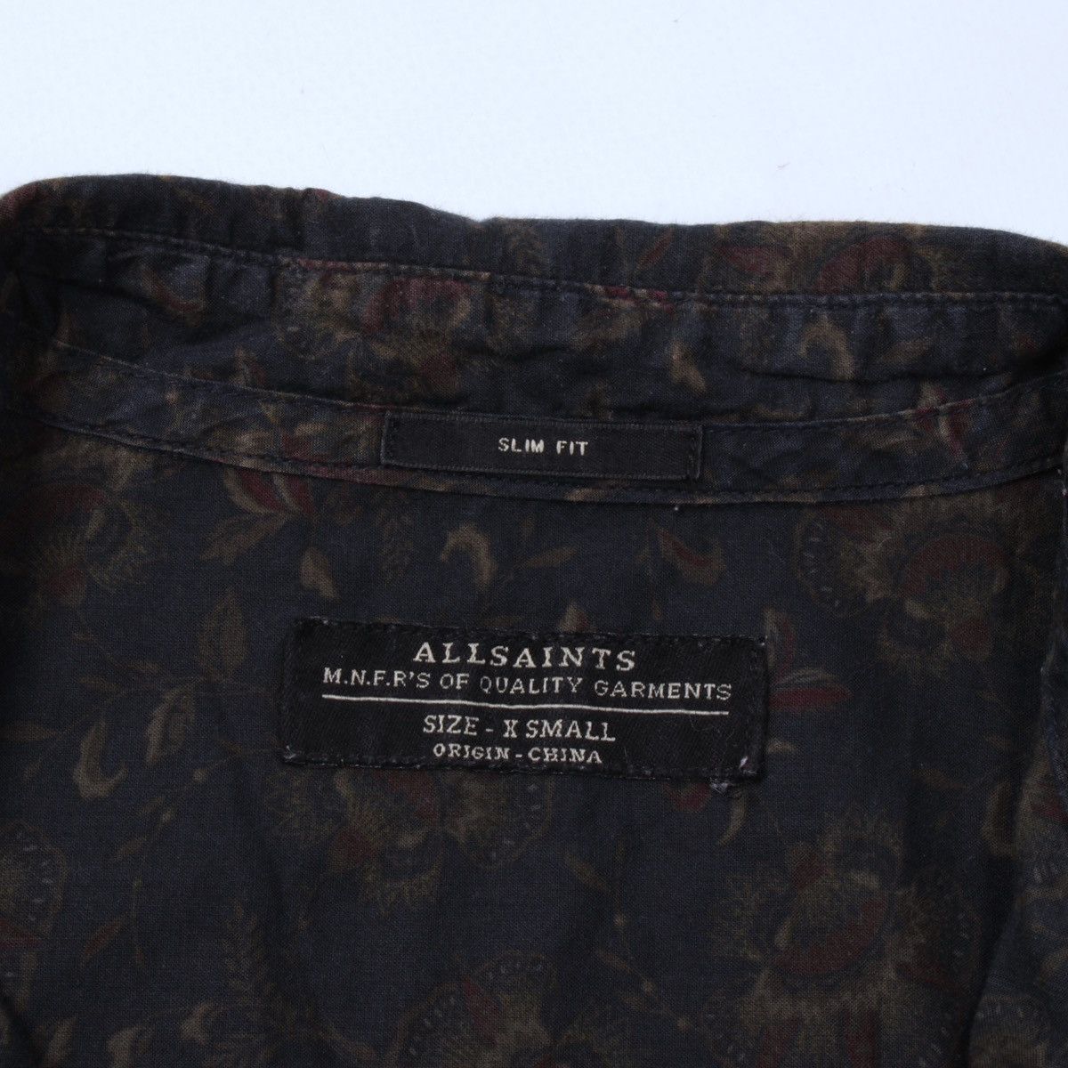 Allsaints × Designer ALLSAINTS Ashbury Long Sleeve Floral Button Down Shirt Size US XS / EU 42 / 0 - 15 Thumbnail