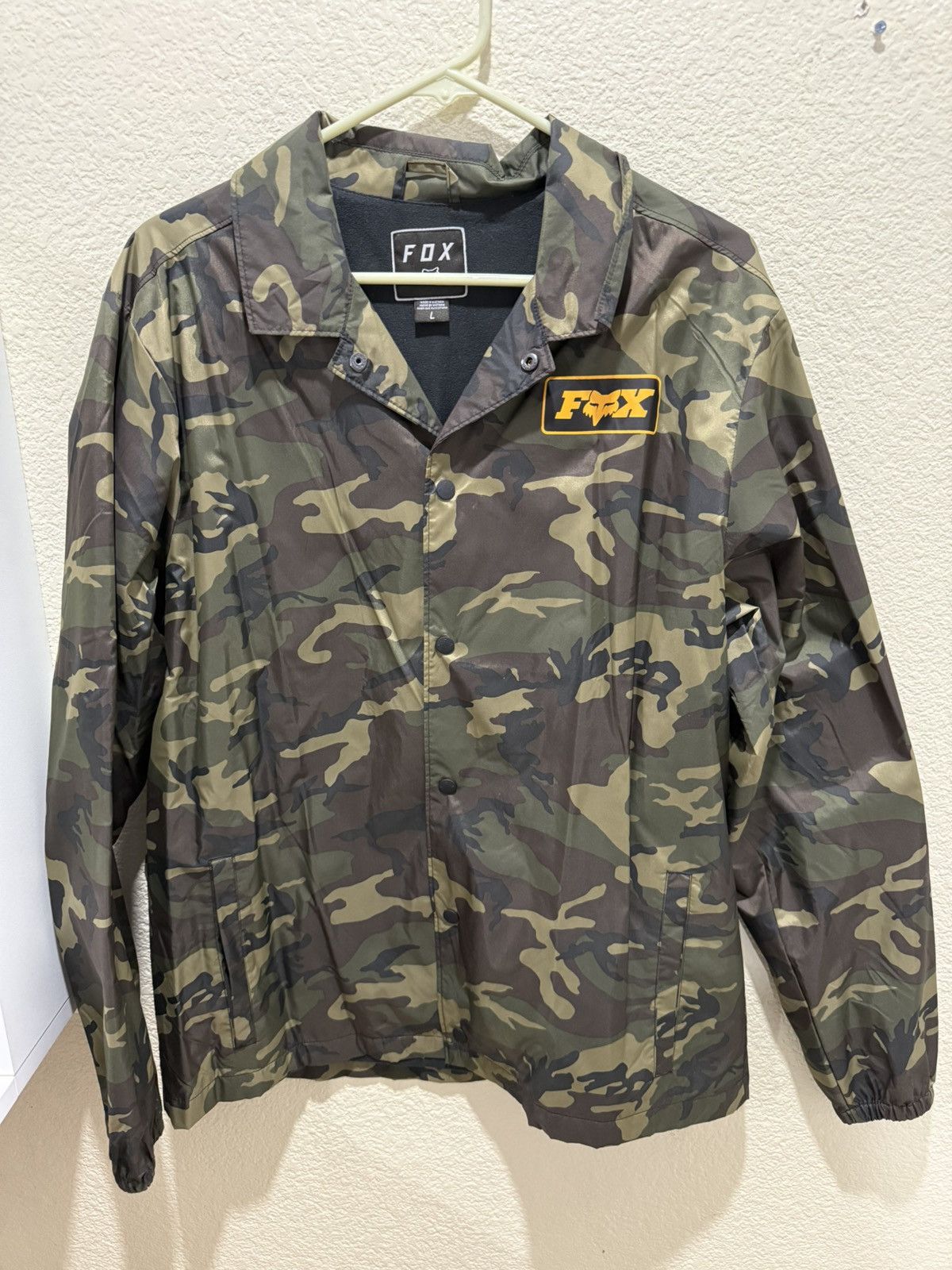 Fox Racing Camo Fox Windbreaker Size US L / EU 52-54 / 3 - 1 Thumbnail