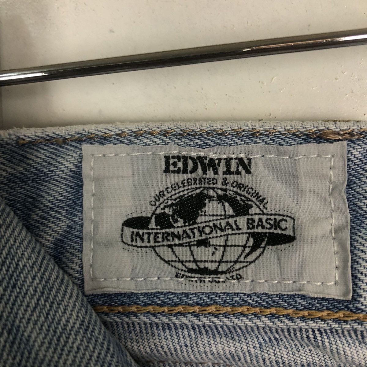 Edwin VINTAGE EDWIN ACID WASH DENIM INTERNATIONAL BASIC CUT Size US 32 / EU 48 - 10 Thumbnail