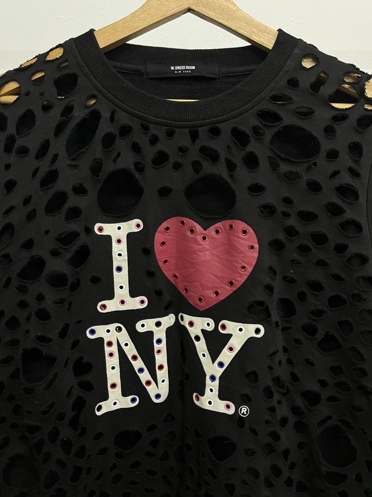 14th Addiction I Love NY Distressed inspired Raf Simons Alexander Digenova Size US M / EU 48-50 / 2 - 3 Thumbnail