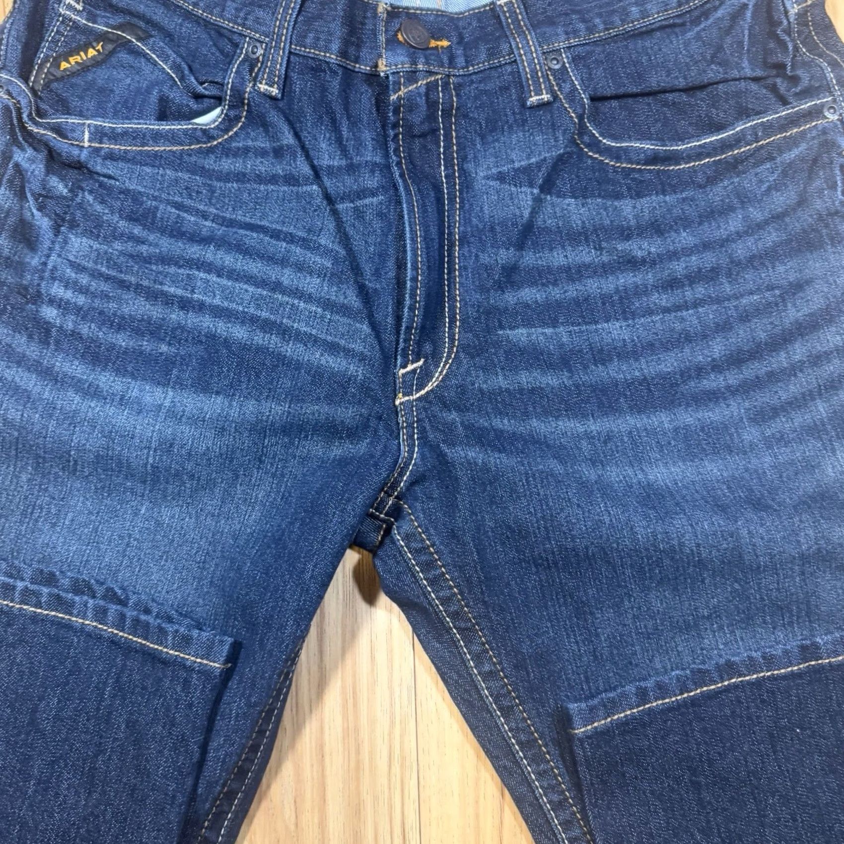 Ariat Ariat Jeans Relaxed Bootcut Mens 38x30 Dark Blue DuraStretch NWT Rebar M4 Size US 38 / EU 54 - 6 Thumbnail