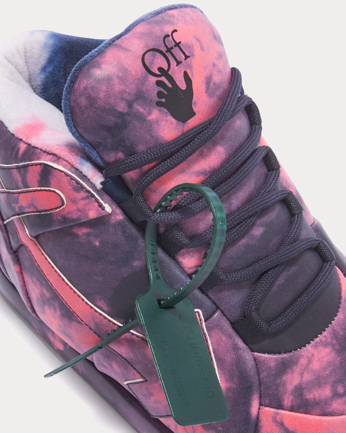 Off-White o1gr1nt1124 Tie Dye Bump Sneakers in Purple Size US 5 / IT 35 - 5 Thumbnail