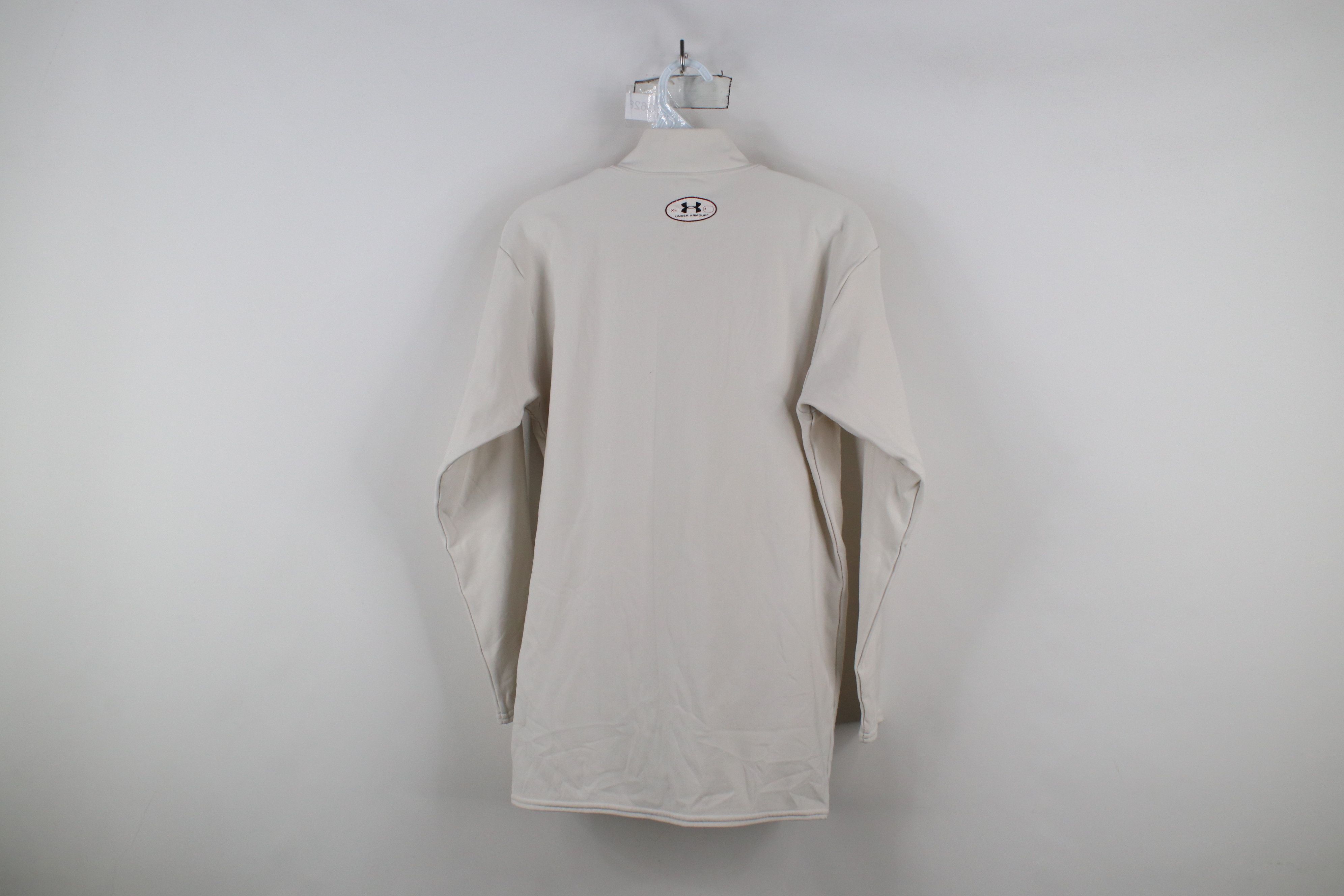 Under Armour × Vintage Under Armour Compression Mock Neck Long Sleeve T-Shirt White Size US XL / EU 56 / 4 - 10 Thumbnail