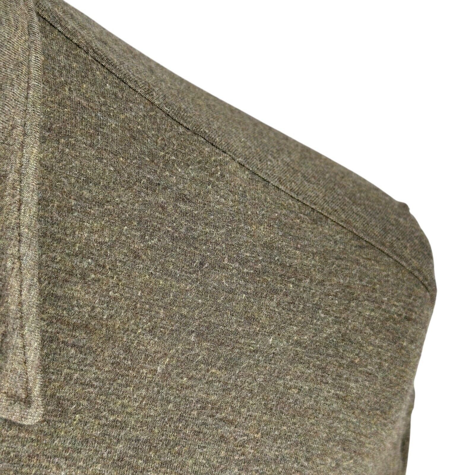 Canali Canali Polo Shirt Men's 52 Olive Green Brown Viscose Blend Size US L / EU 52-54 / 3 - 12 Thumbnail