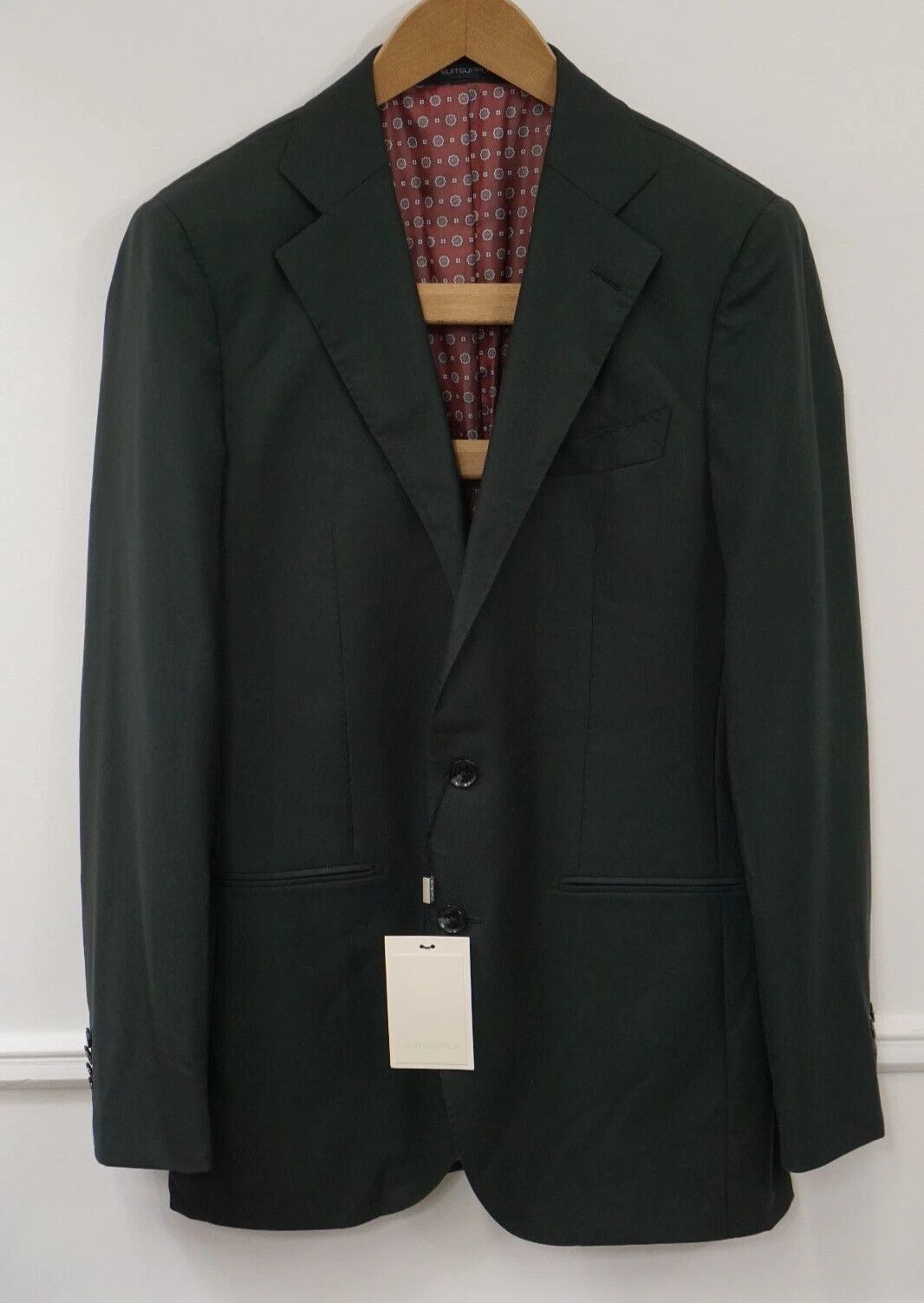 Men Suitsupply Blazer La Spalla Wool Vitale Barberis US36S