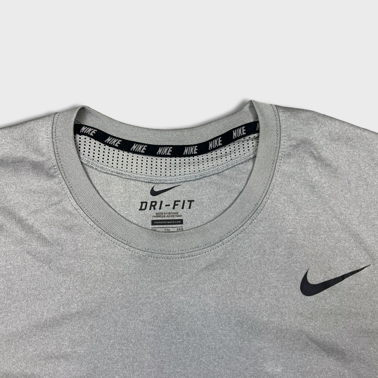 Nike × Vintage Nike Sports T Shirt Dri Fit Swoosh Athletic Short Sleeve Tee Size US XXL / EU 58 / 5 - 2 Thumbnail