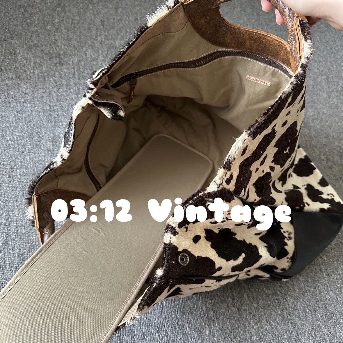 Kapital Vintage Kapital Cowhide Tote Size ONE SIZE - 6 Thumbnail