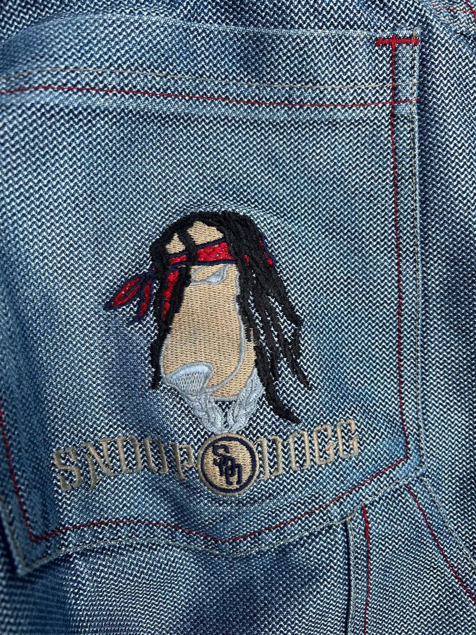 Snoop Dogg × Vintage Vintage Snoop dogg Embroidered Jeans Baggy Rap Carpenter Size US 36 / EU 52 - 3 Thumbnail