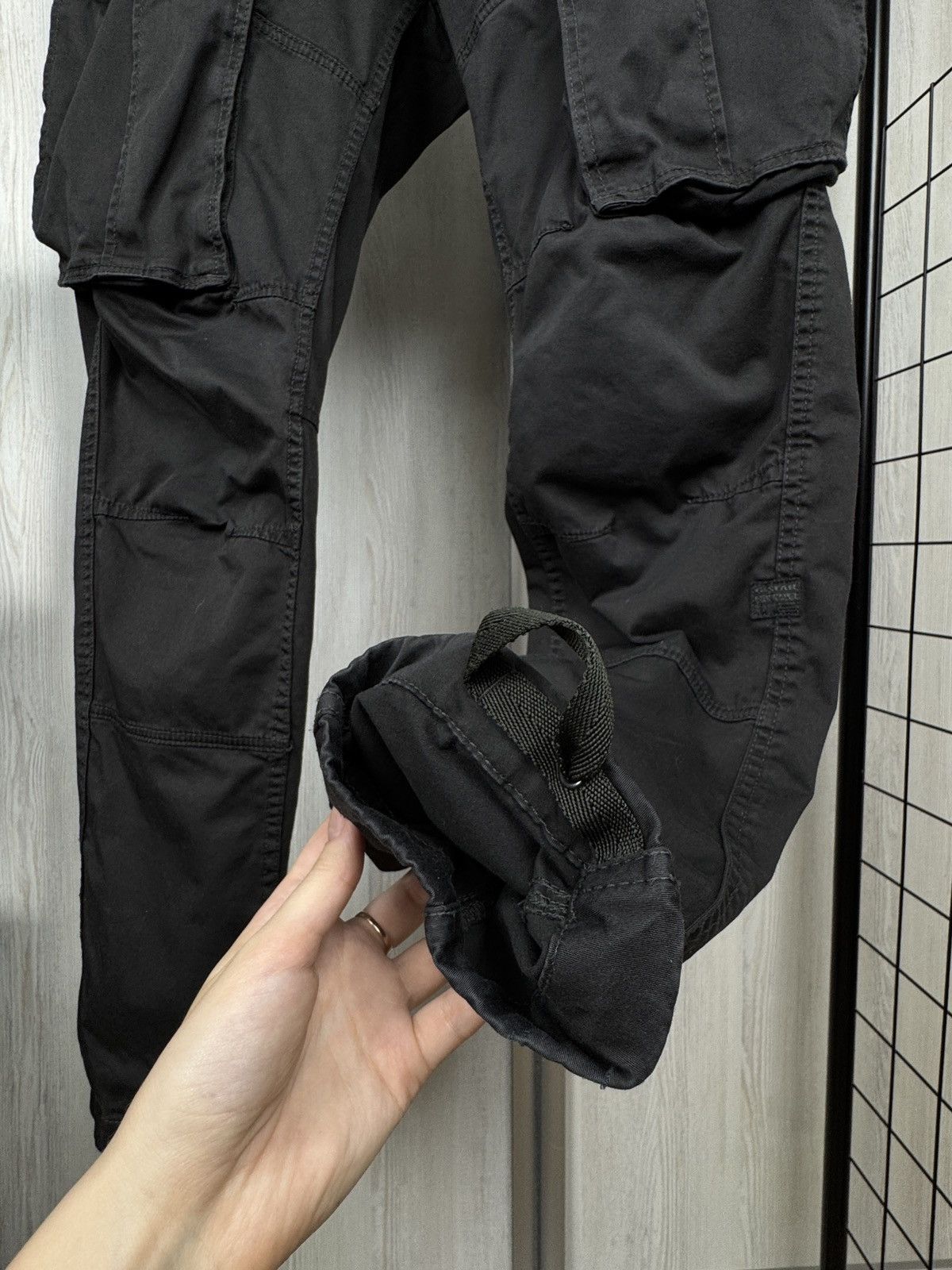G-Star G-Star Raw Rovic Zip 3D Straight Tapered Grey Cargo pants Size US 33 - 6 Thumbnail
