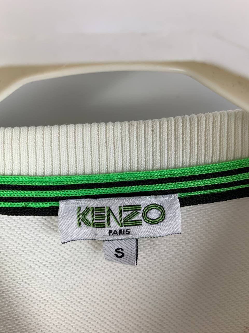 Kenzo Kenzo sweatshirt white multi cotton S Size US S / EU 44-46 / 1 - 5 Thumbnail