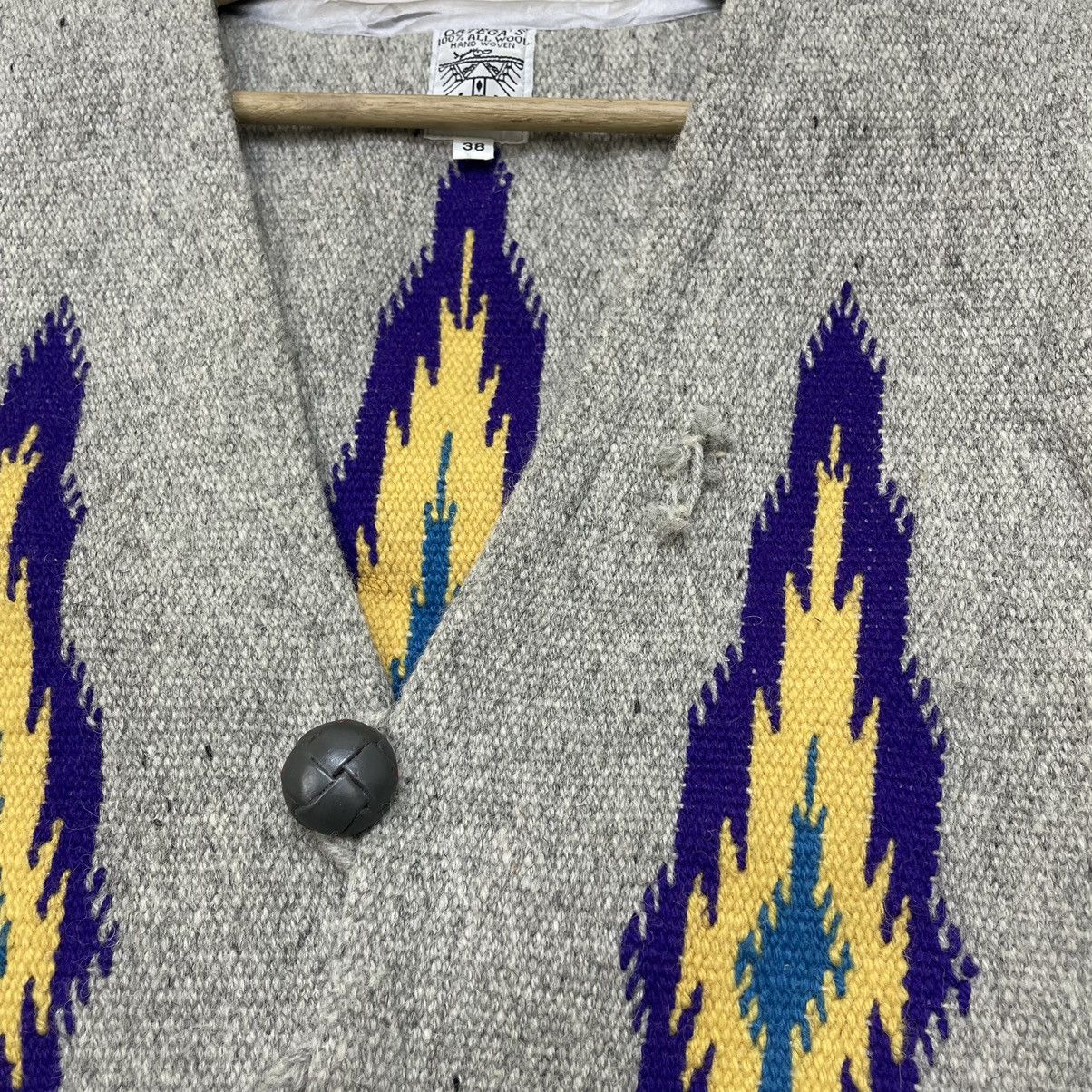 Native 🔥Vintage Ortega Chimayo Blanket Native Vest Jacket Size US S / EU 44-46 / 1 - 4 Thumbnail
